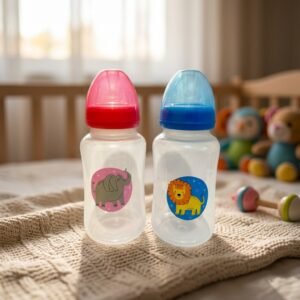 Biberón Wild con animales de la selva 150ml/5oz.